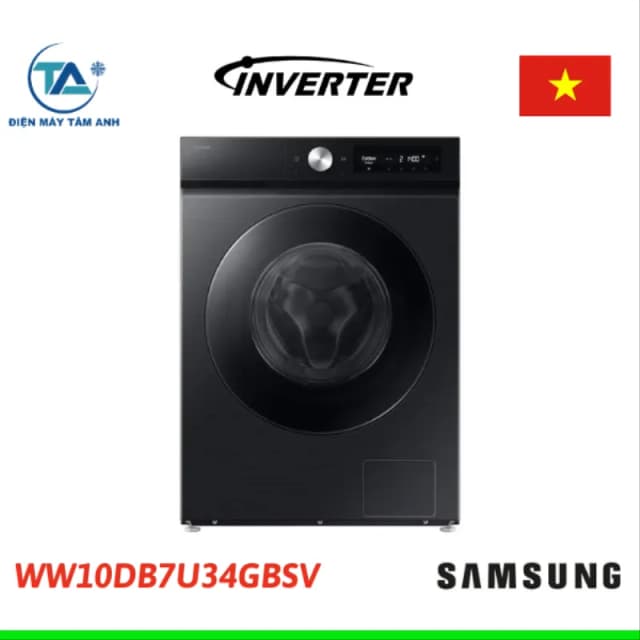 So sánh giá Máy giặt Samsung Bespoke AI EcoBubble Inverter 10 kg WW10DB7U34GBSV rẻ nhất? - Ảnh 18