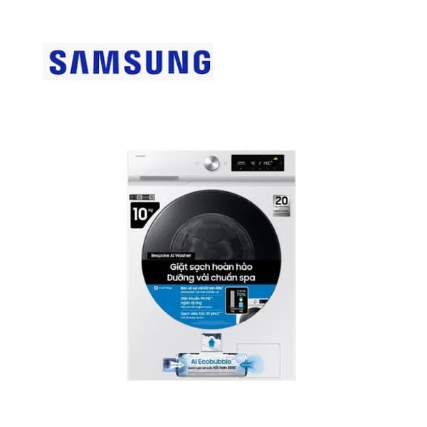 So sánh giá Máy giặt Samsung Bespoke AI EcoBubble Inverter 10 kg WW10DB7U34GWSV rẻ nhất? - Ảnh 18