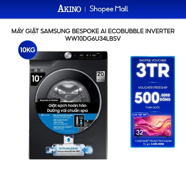 Top 1 so sánh giá Máy giặt Samsung Ecobubble Inverter 12.5 kg WA40F12E4CSV - Tìm sản phẩm giá rẻ nhất - Ảnh 71