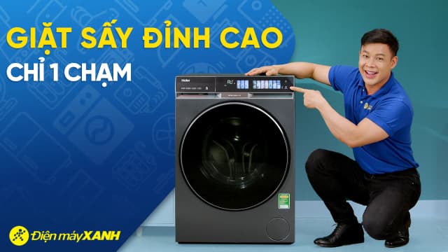 So sánh giá Máy giặt sấy Haier Inverter giặt 14 kg - sấy 8 kg HWD140-BD14387GNU1 rẻ nhất? - Ảnh 3