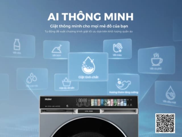 So sánh giá Máy giặt sấy Haier Inverter giặt 14 kg - sấy 8 kg HWD140-BD14387GNU1 rẻ nhất? - Ảnh 5