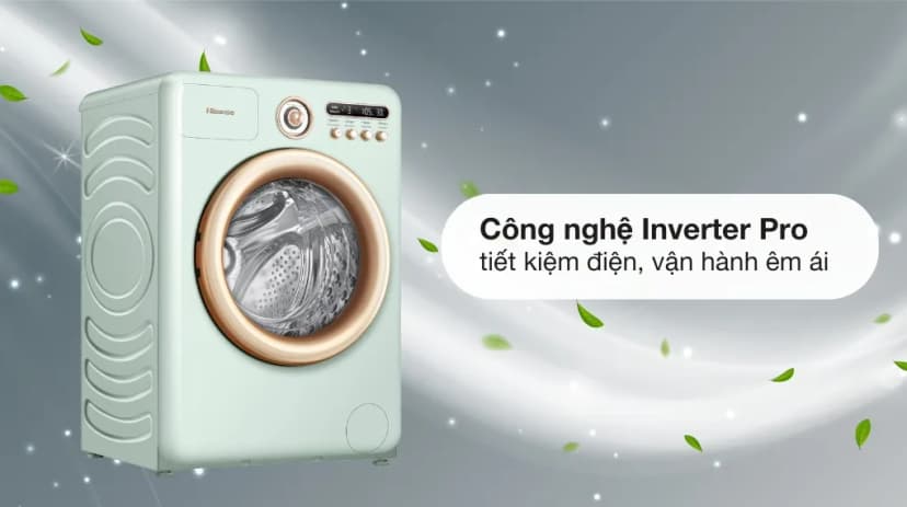 So sánh giá Máy giặt sấy Hisense Roman Holiday Inverter giặt 10.5 kg - sấy 7 kg WD105R5 - Tìm sản phẩm giá rẻ nhất - Ảnh 20