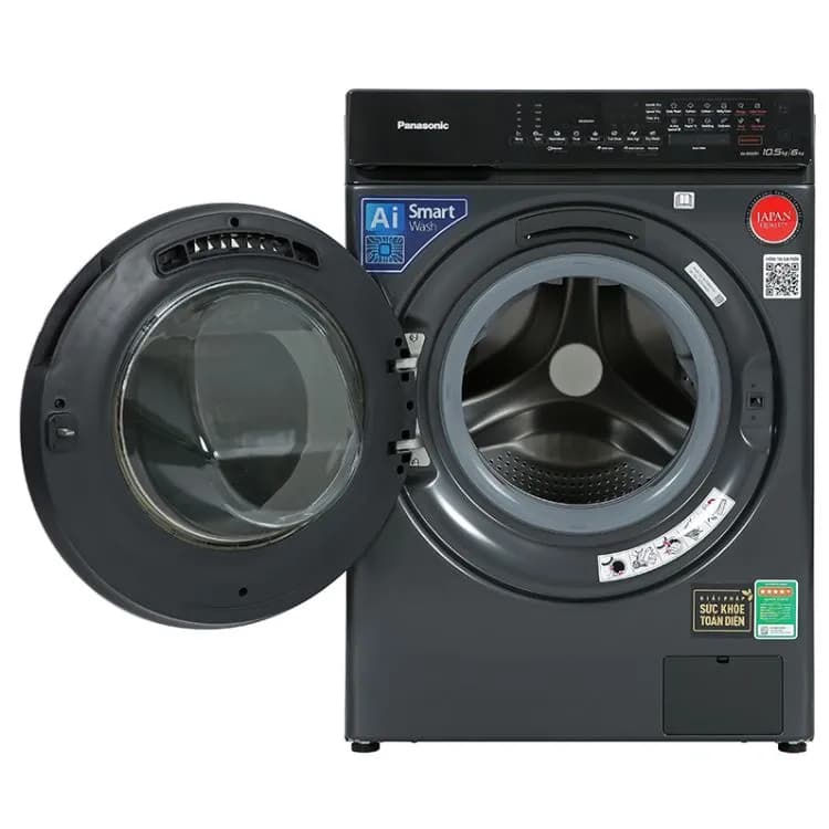 Máy giặt sấy Panasonic Inverter giặt 10 kg - sấy 7 kg NA-S20DG1BVT - Giá rẻ nhất hôm nay - Ảnh 1