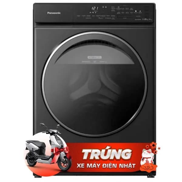 So sánh giá Máy giặt sấy Panasonic Inverter giặt 11.5 kg - sấy 7 kg NA-S157FW1BV rẻ nhất? - Ảnh 2
