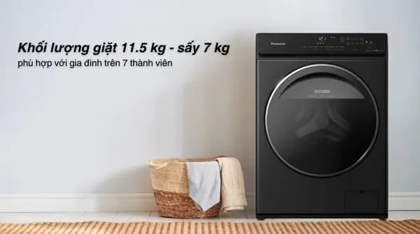 So sánh giá Máy giặt sấy Panasonic Inverter giặt 11.5 kg - sấy 7 kg NA-S157FW1BV - Tìm sản phẩm giá rẻ nhất - Ảnh 19