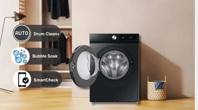 So sánh giá Máy giặt sấy Samsung Bespoke Inverter giặt 12 kg - sấy 7 kg WD12DB7B85GBSV rẻ nhất? - Ảnh 4