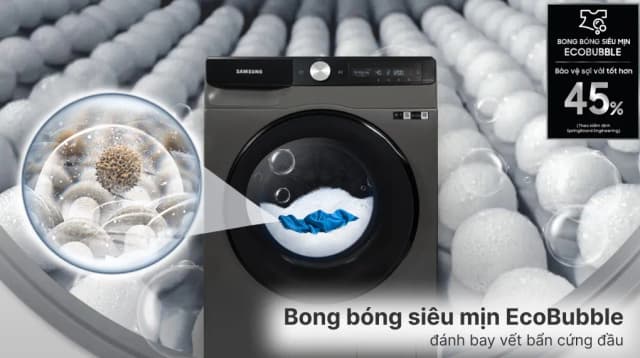 Top 1 so sánh giá Máy giặt sấy Samsung Ecobubble Inverter giặt 10 kg - sấy 6 kg WD10HG4U04BBSV - Tìm sản phẩm giá rẻ nhất - Ảnh 2