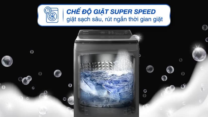 Máy giặt sấy Samsung Ecobubble Inverter giặt 10 kg - sấy 6 kg WD10HG4U04BBSV - Giá rẻ nhất hôm nay - Ảnh 16