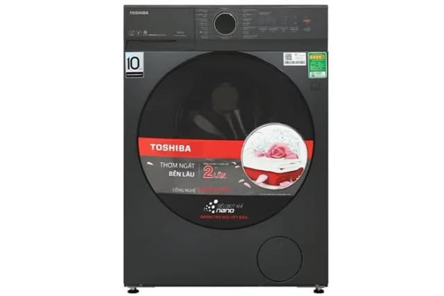 Máy giặt sấy Toshiba Inverter giặt 13 kg - sấy 8 kg TWD-T21BU140UWV(MG) - Ảnh 4