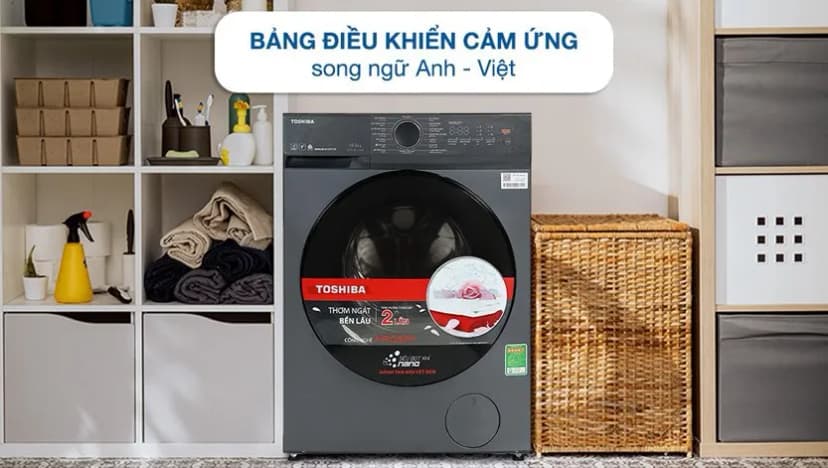 Máy giặt sấy Toshiba Inverter giặt 13 kg - sấy 8 kg TWD-T21BU140UWV(MG) - Giá rẻ nhất hôm nay - Ảnh 15