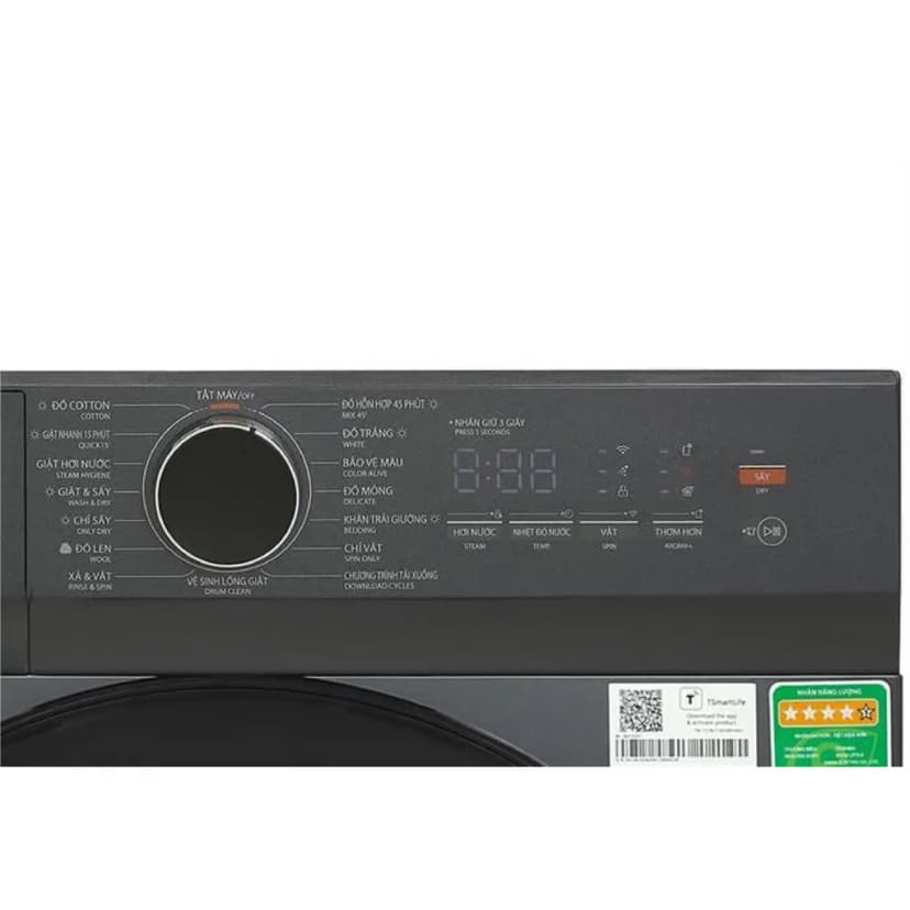 Máy giặt sấy Toshiba Inverter giặt 13 kg - sấy 8 kg TWD-T21BU140UWV(MG) - Giá rẻ nhất hôm nay - Ảnh 17