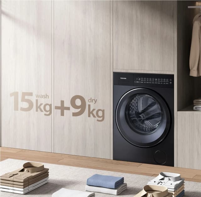 So sánh giá Máy giặt sấy Toshiba Inverter giặt 15 kg - sấy 9 kg TWD-T35BP160MWV(MG) rẻ nhất? - Ảnh 9