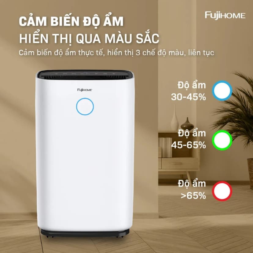 Máy hút ẩm FUJIHOME DH25W-HEPA - Giá rẻ nhất hôm nay - Ảnh 3