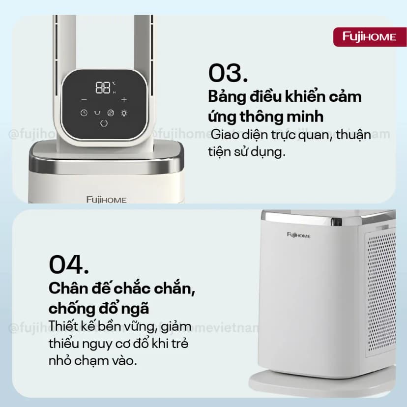 Máy hút ẩm kết hợp lọc không khí FUJIHOME DH14W-HEPA - Giá rẻ nhất hôm nay - Ảnh 66