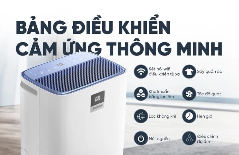 Máy hút ẩm kết hợp lọc không khí FUJIHOME DH14W-HEPA - Giá rẻ nhất hôm nay - Ảnh 93