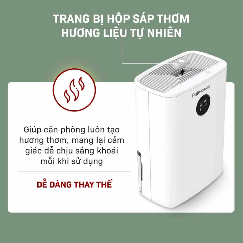 Máy hút ẩm kết hợp lọc không khí Fujihome DHP05-MINI - Giá rẻ nhất hôm nay - Ảnh 2