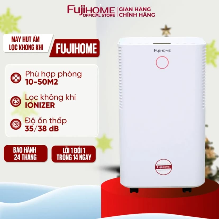 Máy hút ẩm kết hợp lọc không khí Fujihome DHP05-MINI - Giá rẻ nhất hôm nay - Ảnh 13