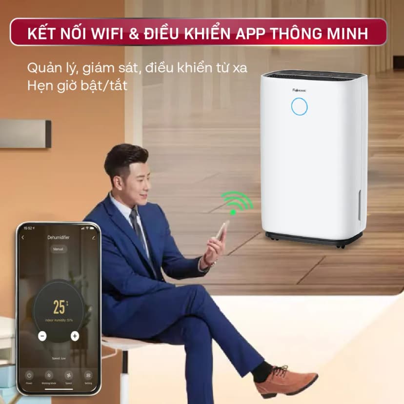 Máy hút ẩm kết hợp lọc không khí Fujihome DHP05-MINI - Giá rẻ nhất hôm nay - Ảnh 23