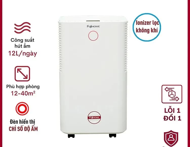Máy hút ẩm kết hợp lọc không khí Fujihome DHP05-MINI - Giá rẻ nhất hôm nay - Ảnh 25