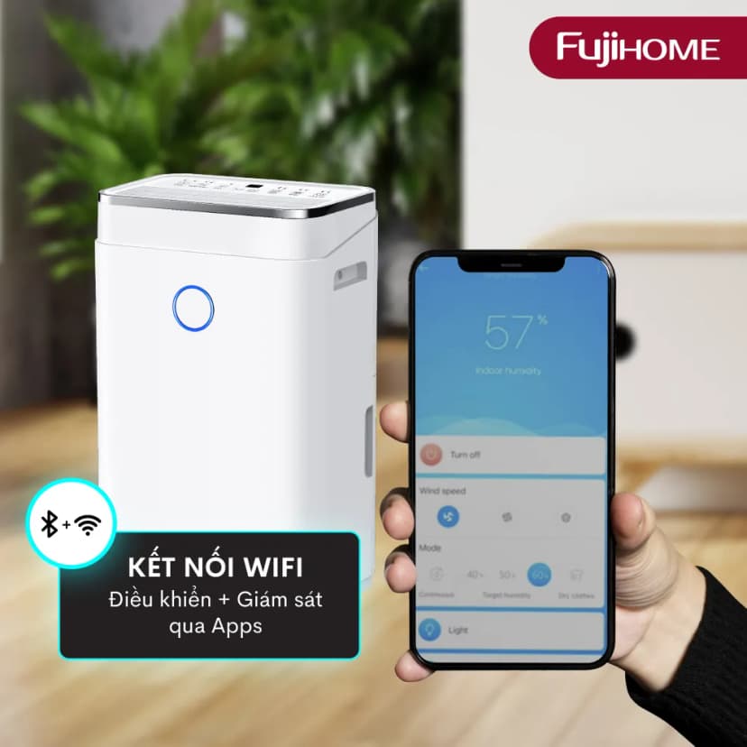Máy hút ẩm kết hợp lọc không khí Fujihome DHP05-MINI - Giá rẻ nhất hôm nay - Ảnh 27