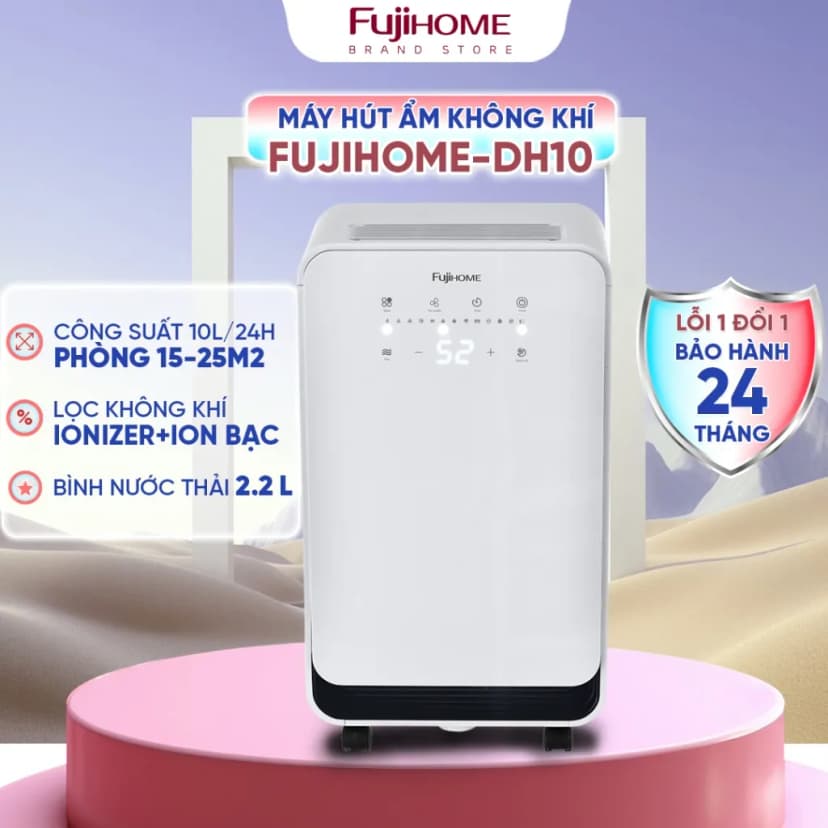Máy hút ẩm kết hợp lọc không khí Fujihome DHP05-MINI - Giá rẻ nhất hôm nay - Ảnh 42