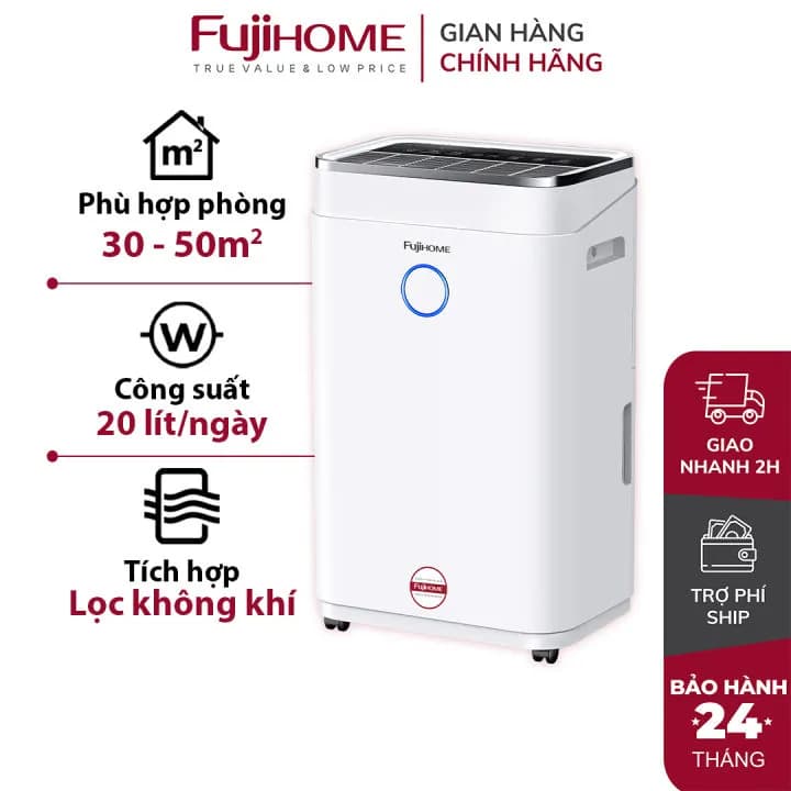 Máy hút ẩm kết hợp lọc không khí Fujihome DHP05-MINI - Giá rẻ nhất hôm nay - Ảnh 54