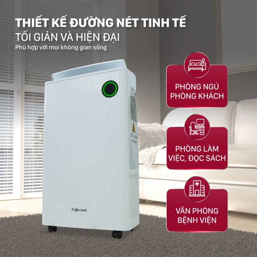 Máy hút ẩm kết hợp lọc không khí Fujihome DHP05-MINI - Giá rẻ nhất hôm nay - Ảnh 92