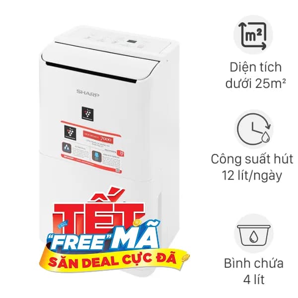 So sánh giá Máy hút ẩm Sharp DW-D12A-W rẻ nhất? - Ảnh 13