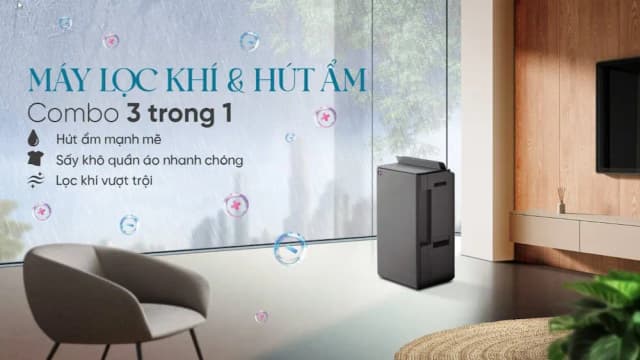 So sánh giá Máy hút ẩm kết hợp lọc không khí Sharp DW-T30FV-H rẻ nhất? - Ảnh 16