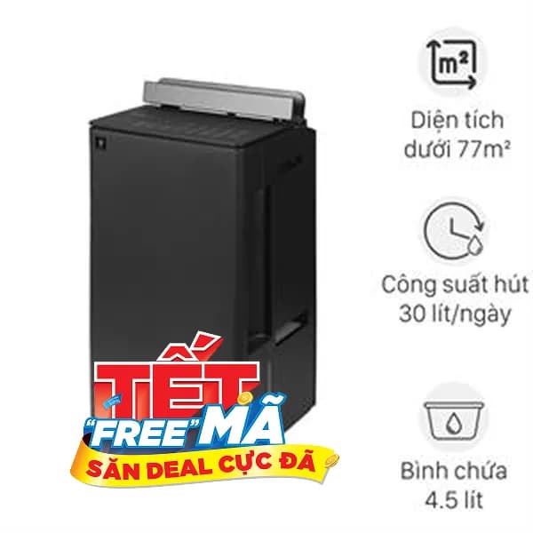 So sánh giá Máy hút ẩm kết hợp lọc không khí Sharp DW-T30FV-H rẻ nhất? - Ảnh 4