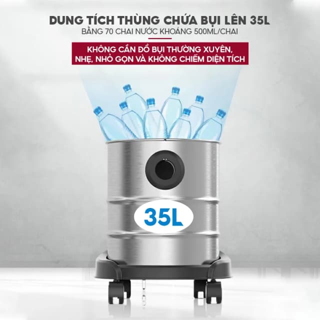 So sánh giá Máy hút bụi công nghiệp FUJIHOME VC35 rẻ nhất? - Ảnh 14