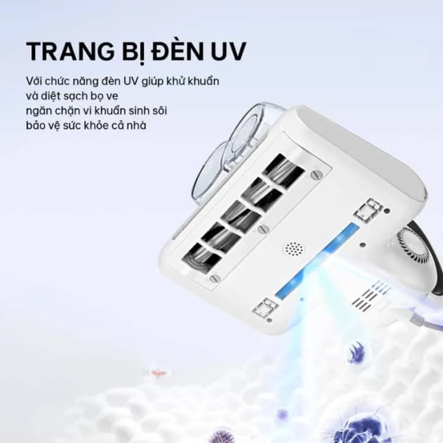 So sánh giá Máy hút bụi đệm giường AQUA AQS-CMP105R(W)-VN rẻ nhất? - Ảnh 6