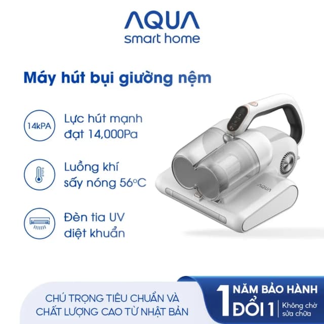 So sánh giá Máy hút bụi đệm giường AQUA AQS-CMP105R(W)-VN rẻ nhất? - Ảnh 8