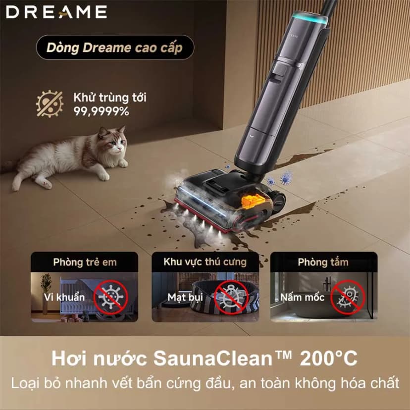 So sánh giá Máy hút bụi lau nhà Dreame H16 Steam - Tìm sản phẩm giá rẻ nhất - Ảnh 17