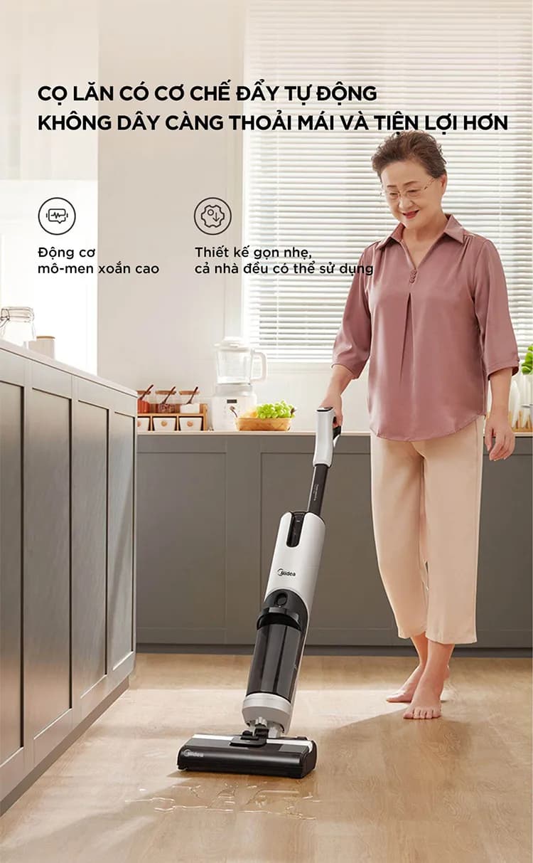 So sánh giá Máy hút bụi lau nhà Midea MAT02APWH - Tìm sản phẩm giá rẻ nhất - Ảnh 1