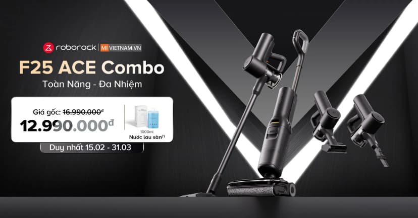 So sánh giá Máy hút bụi lau nhà Roborock F25 ACE Combo - Tìm sản phẩm giá rẻ nhất - Ảnh 13