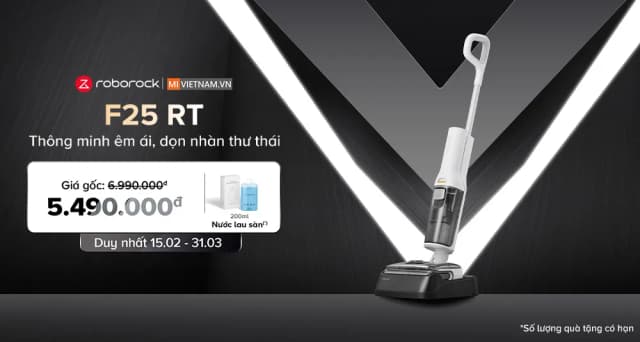 Top 1 so sánh giá Máy hút bụi lau nhà Roborock F25 RT Gen 2 - Tìm sản phẩm giá rẻ nhất - Ảnh 5