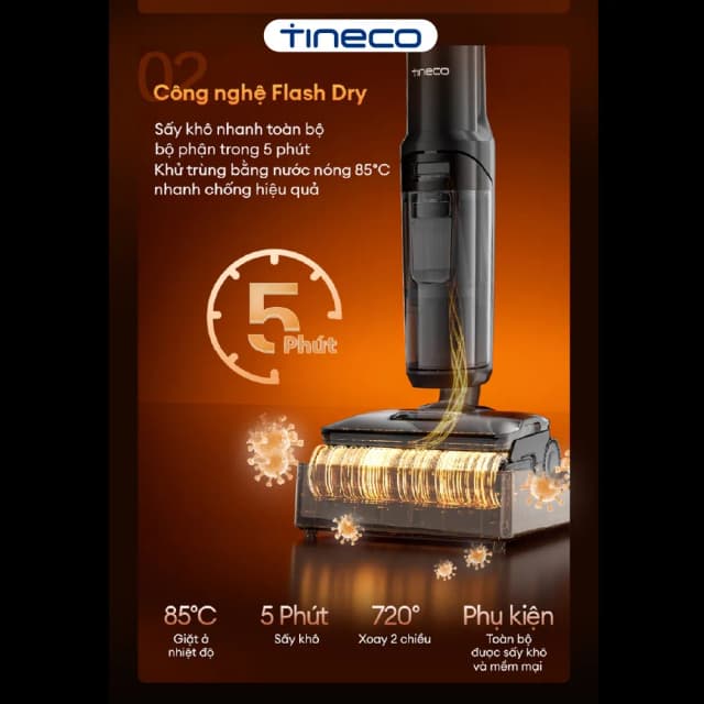 So sánh giá Máy hút bụi lau nhà Tineco Floor One S7 Stretch Steam rẻ nhất? - Ảnh 18