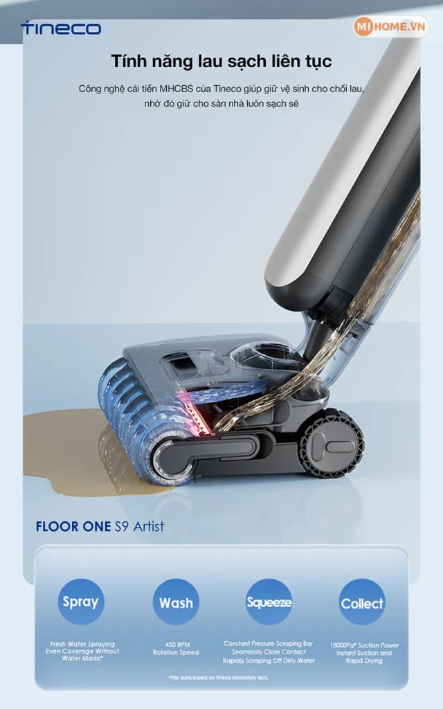 So sánh giá Máy hút bụi lau nhà Tineco Floor One S9 Artist FW2C0200ID rẻ nhất? - Ảnh 18