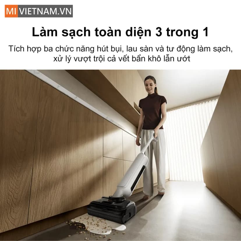 So sánh giá Máy hút bụi lau sàn Xiaomi Truclean W30 Pro - Tìm sản phẩm giá rẻ nhất - Ảnh 2