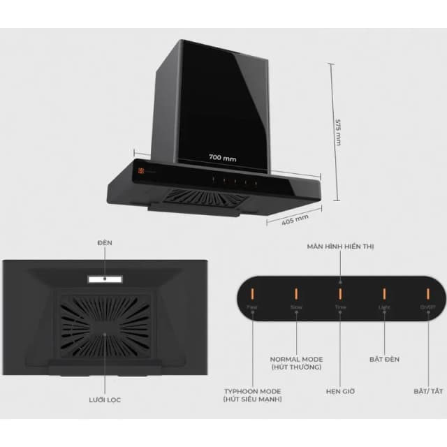 Top 1 so sánh giá Máy hút mùi âm tủ Hawonkoo HRH-703 - Tìm sản phẩm giá rẻ nhất - Ảnh 11