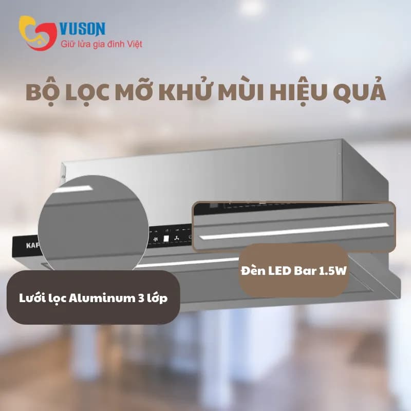So sánh giá Máy hút mùi âm tủ KAFF KF-TH1700S - Tìm sản phẩm giá rẻ nhất - Ảnh 11
