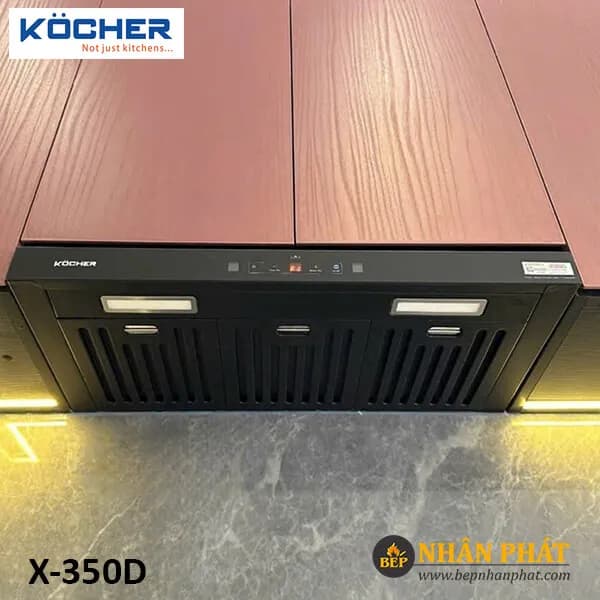 Máy hút mùi âm tủ Kocher TURBO X-350D - Ảnh 2