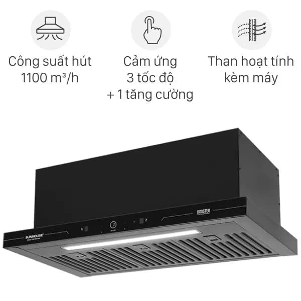 So sánh giá Máy hút mùi âm tủ Sunhouse SHB72095-MD - Tìm sản phẩm giá rẻ nhất - Ảnh 2