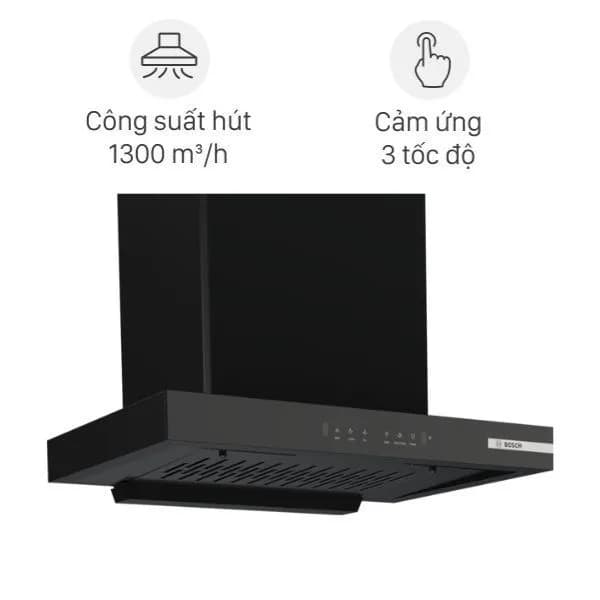Máy hút mùi áp tường Bosch DWB68IJ60I - Giá rẻ nhất hôm nay - Ảnh 1