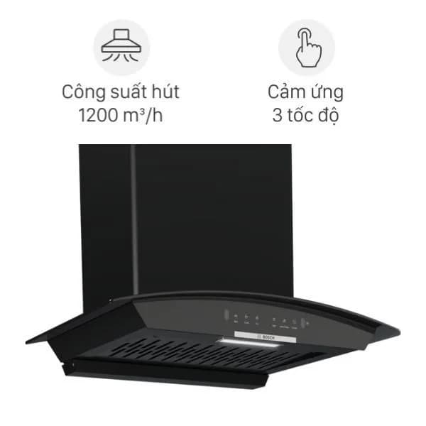 Máy hút mùi kính cong Bosch DWA68IJ60I - Giá rẻ nhất hôm nay - Ảnh 1