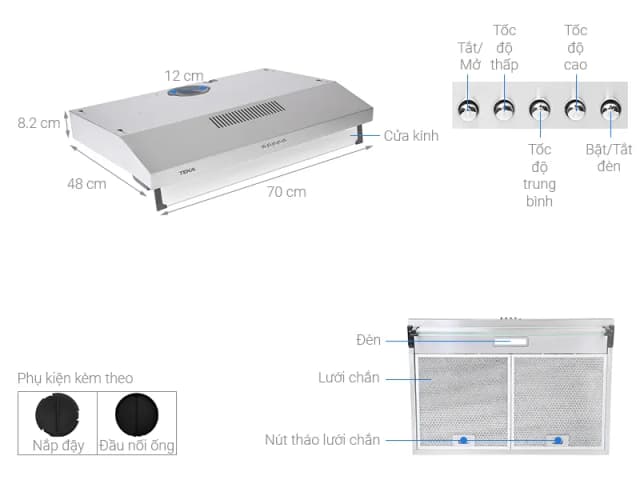 Top 1 so sánh giá Máy hút mùi âm tủ Teka CH 1070BG - Tìm sản phẩm giá rẻ nhất - Ảnh 14