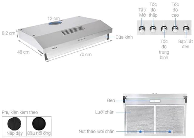 Top 1 so sánh giá Máy hút mùi âm tủ Teka CH 1070BG - Tìm sản phẩm giá rẻ nhất - Ảnh 16