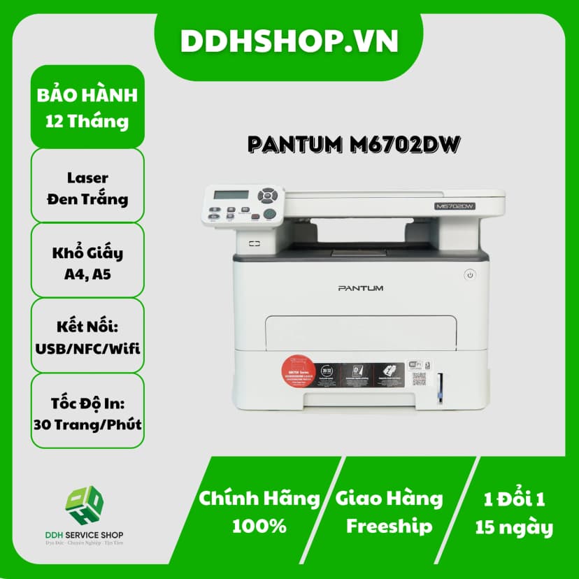 So sánh giá Máy in laser trắng đen đa năng Pantum BM2310AW Wifi - Tìm sản phẩm giá rẻ nhất - Ảnh 6