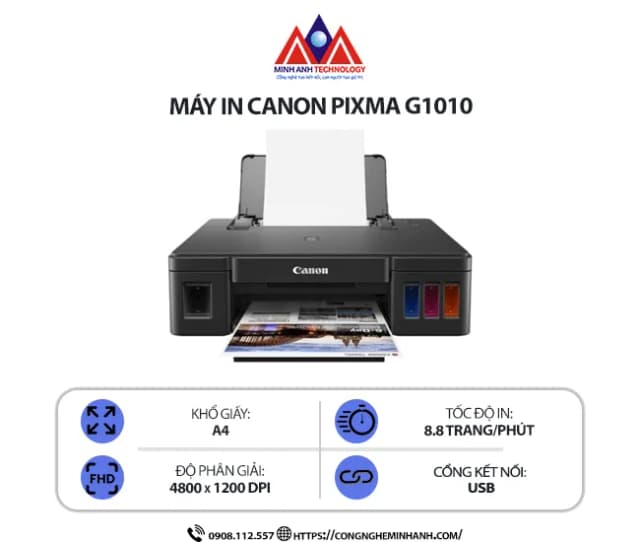 So sánh giá Máy In phun màu đơn năng Canon PIXMA G1010 rẻ nhất? - Ảnh 18